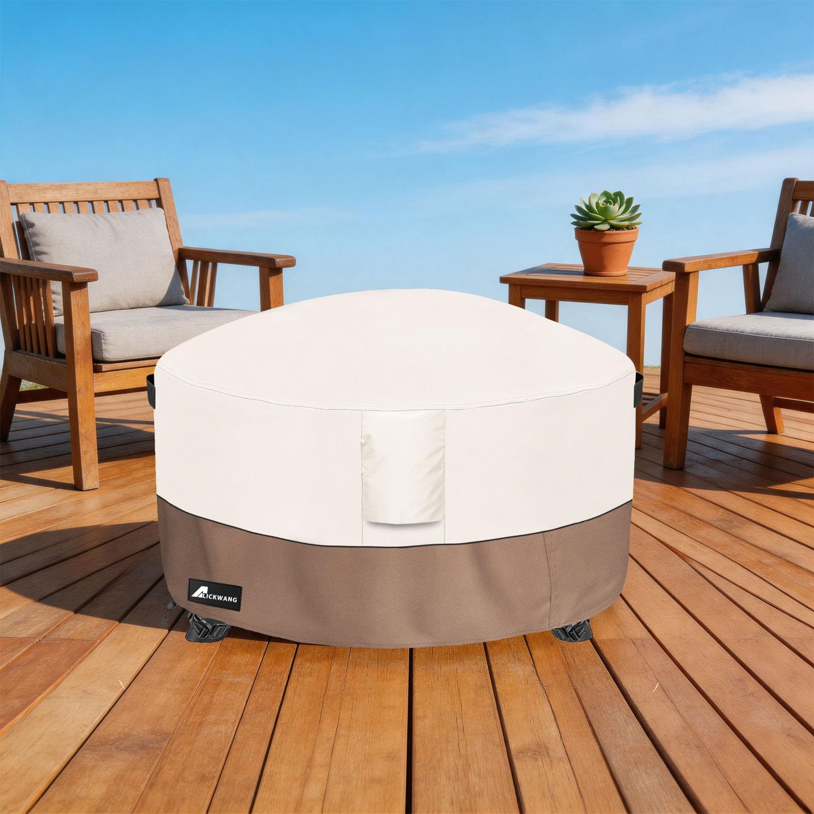 Alickwang folded cover compact in storage saving space and time