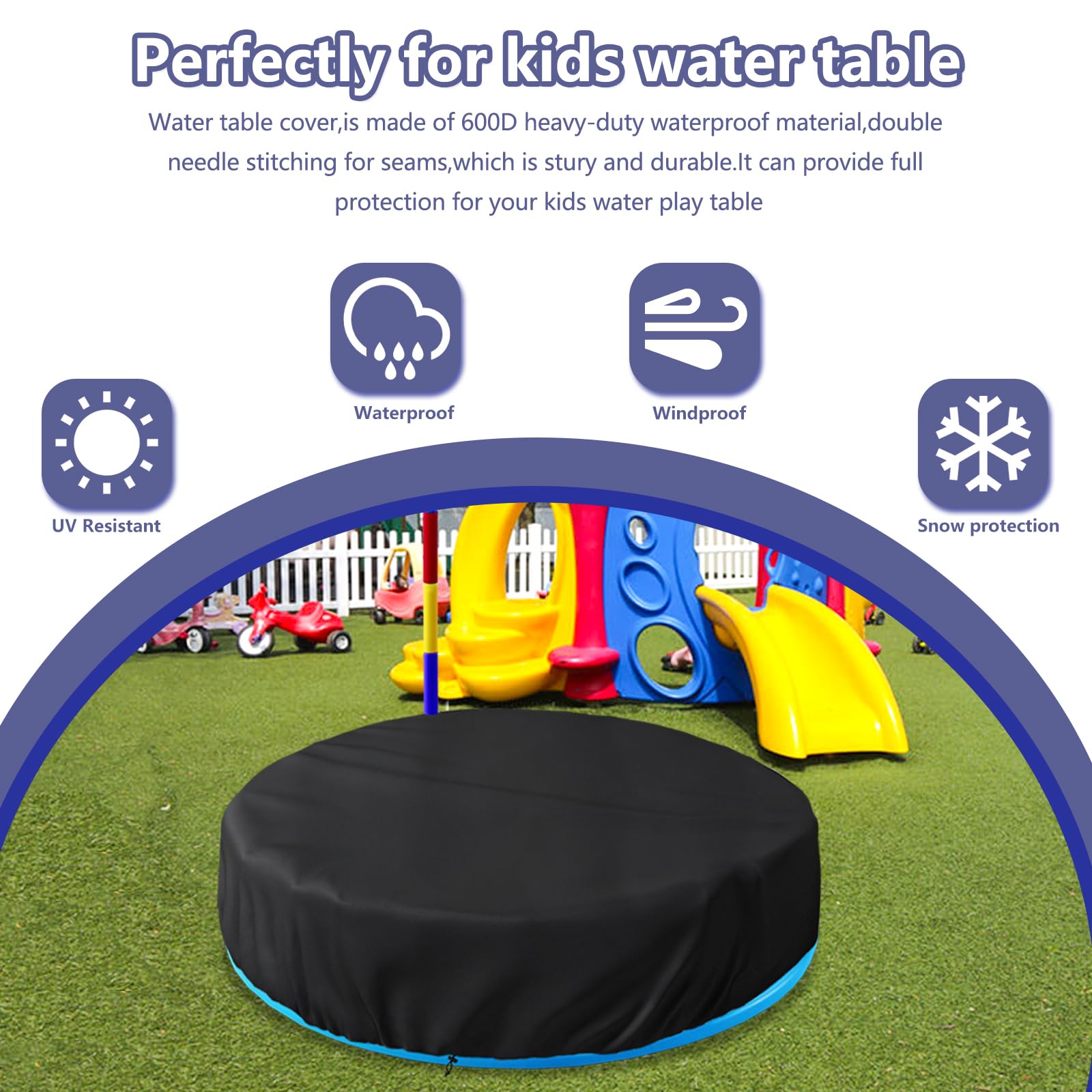 Alickwang covered pool in backyard keeping table clean and dry