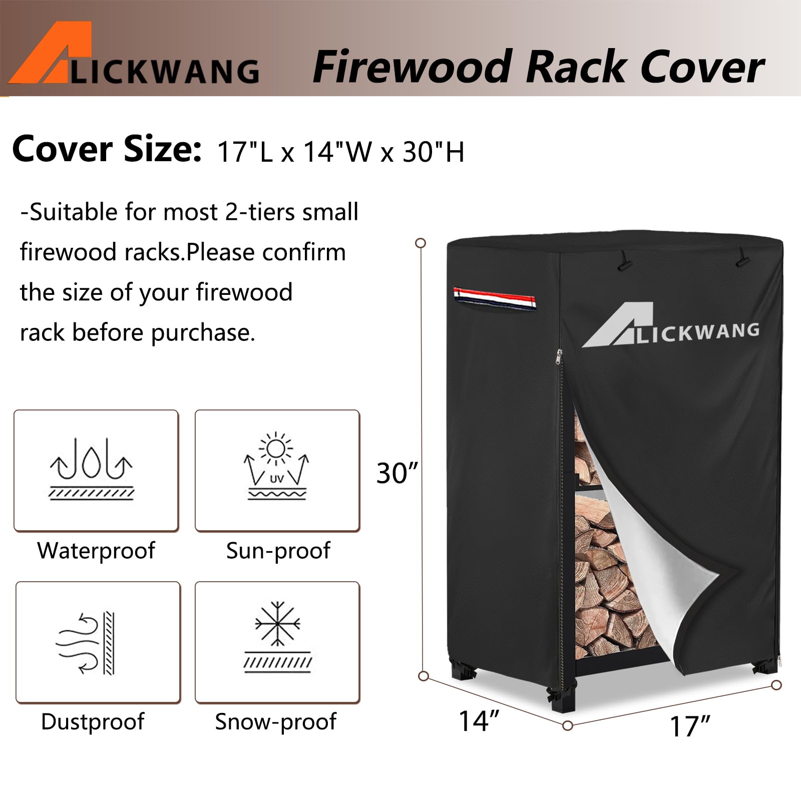 Alickwang side handle close-up showing easy lift and quick removal benefit