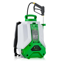 ALIENTABI front view showing tank and pump for clear product identification and benefits