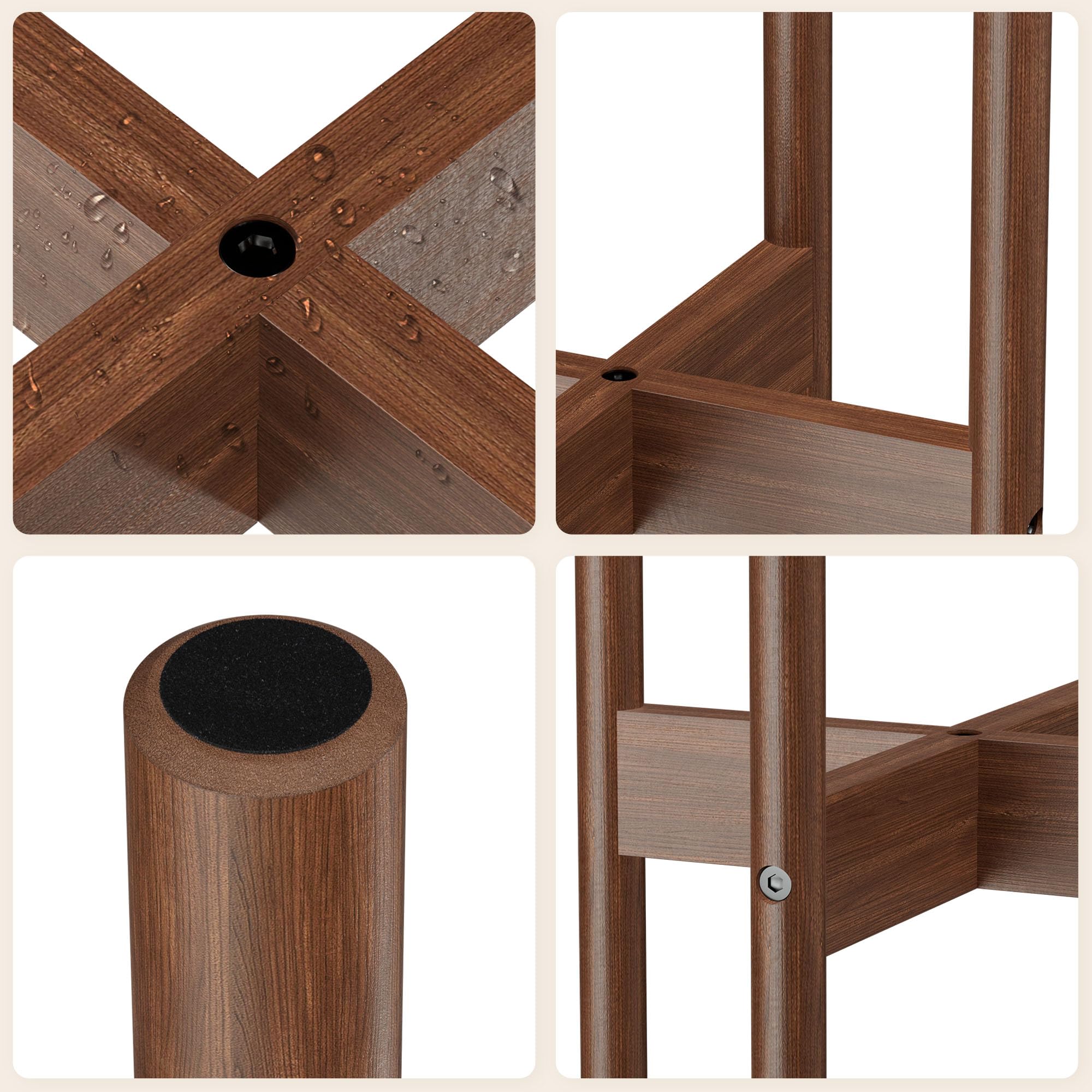 ALIGADO included screws and tool kit for quick easy assembly
