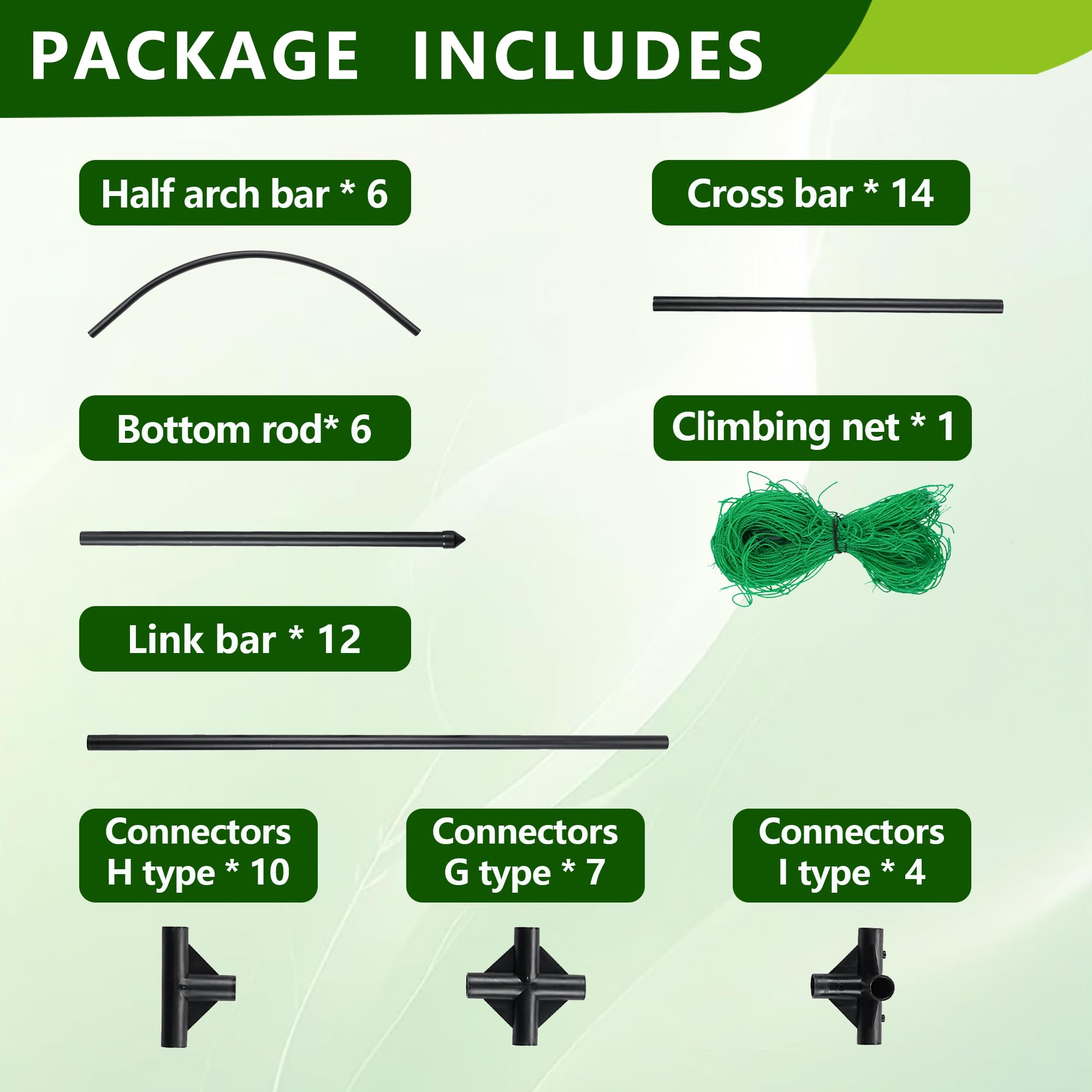 AlisisFores disassembled bundle for compact off-season storage benefit