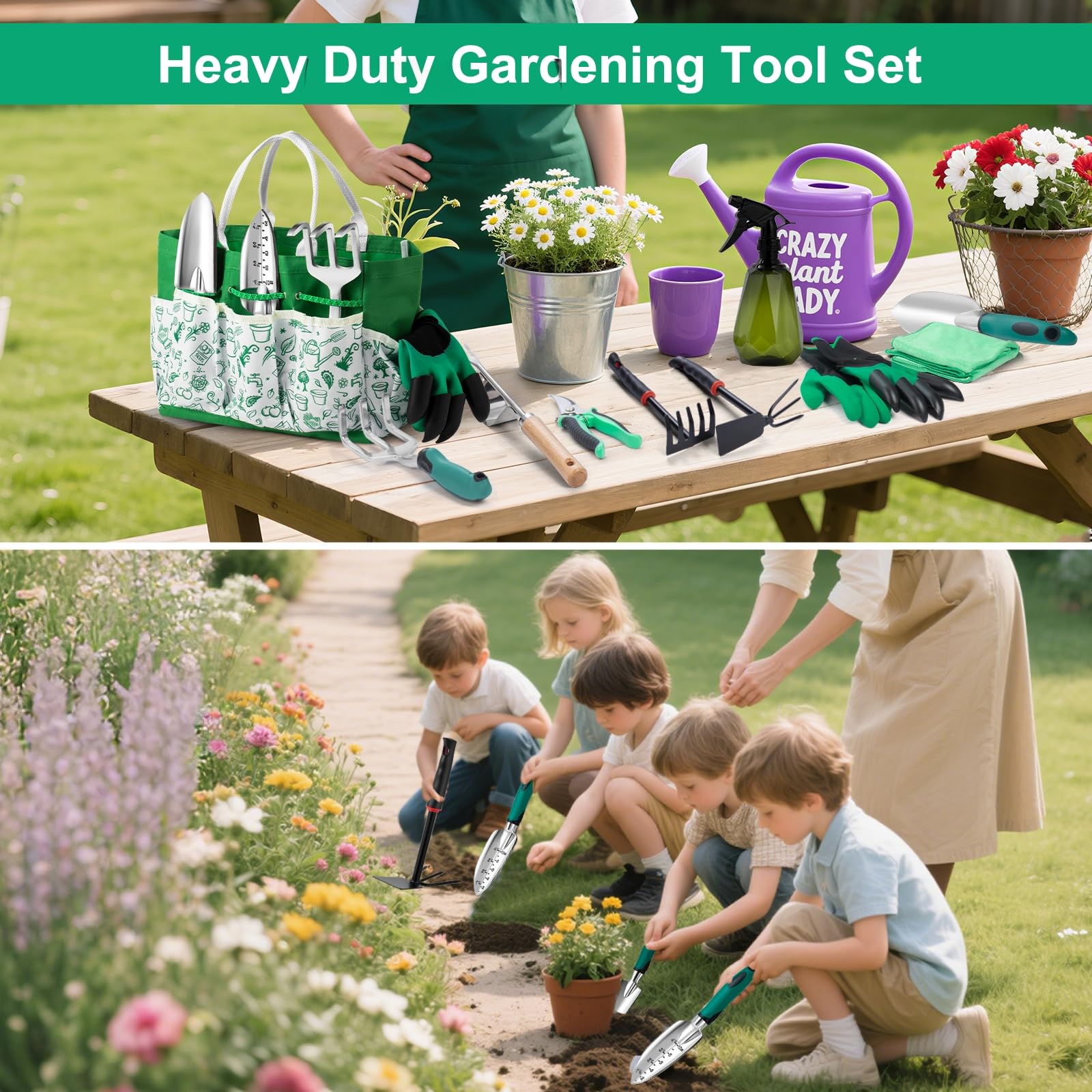 Alitifiy tote pockets open displaying organized tool storage and quick access