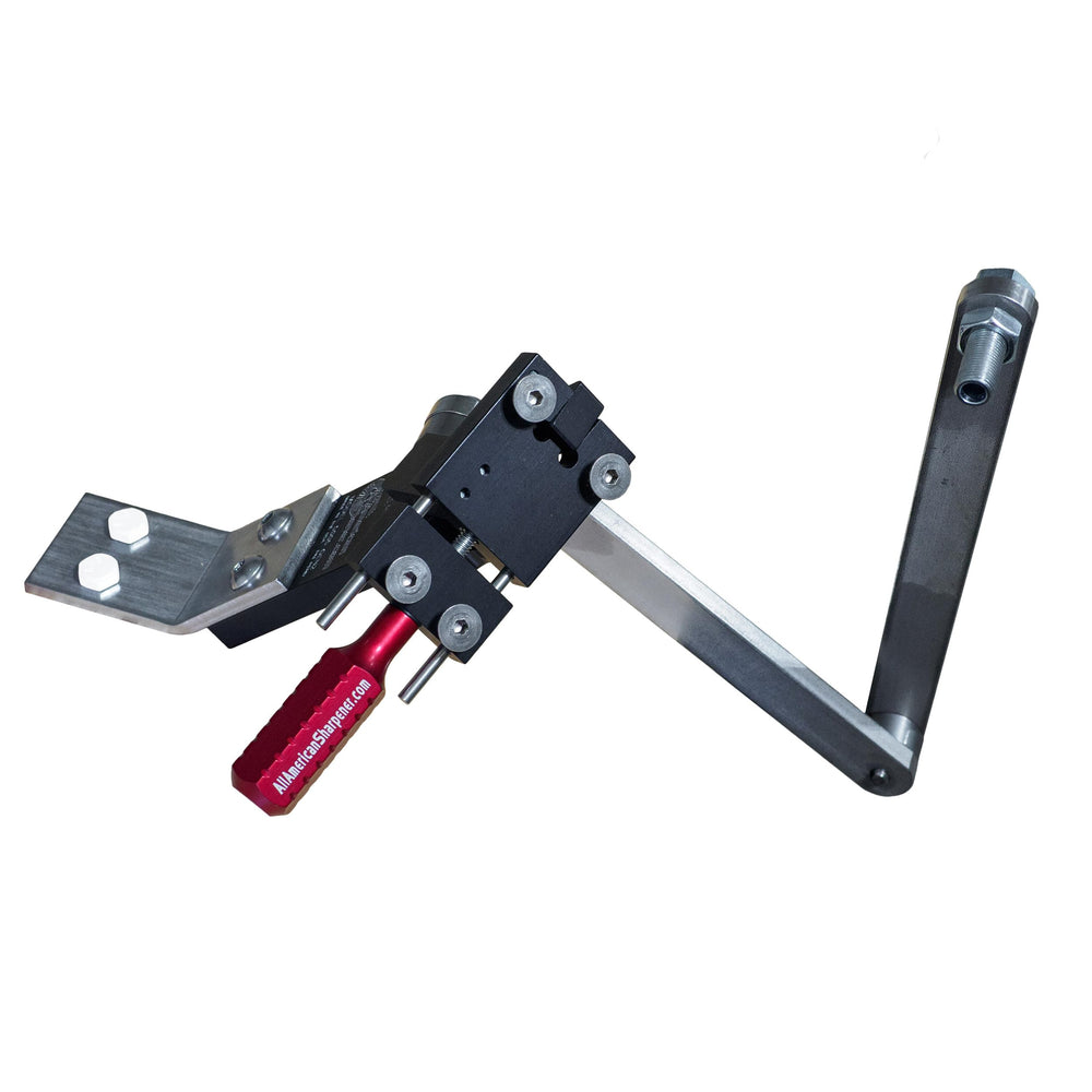 All American Sharpener Model 5005 Gen 2 front view showing compact portable design and build quality
