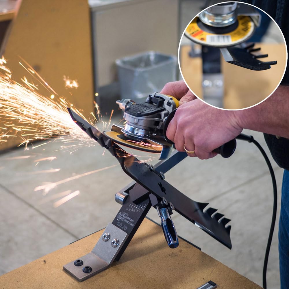 All American Sharpener metal finish and construction detail highlighting durable USA-made materials