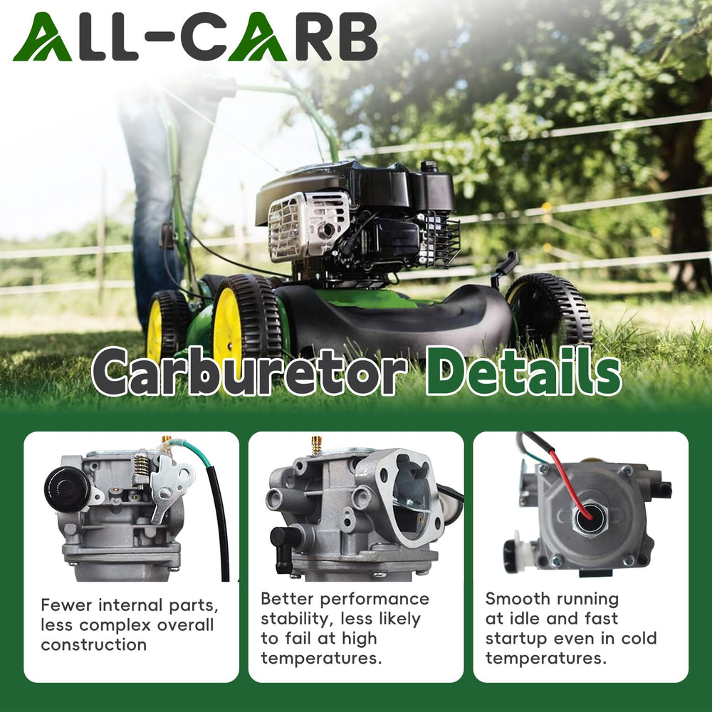ALL-CARB full kit laid out with clamps and switch for quick installation