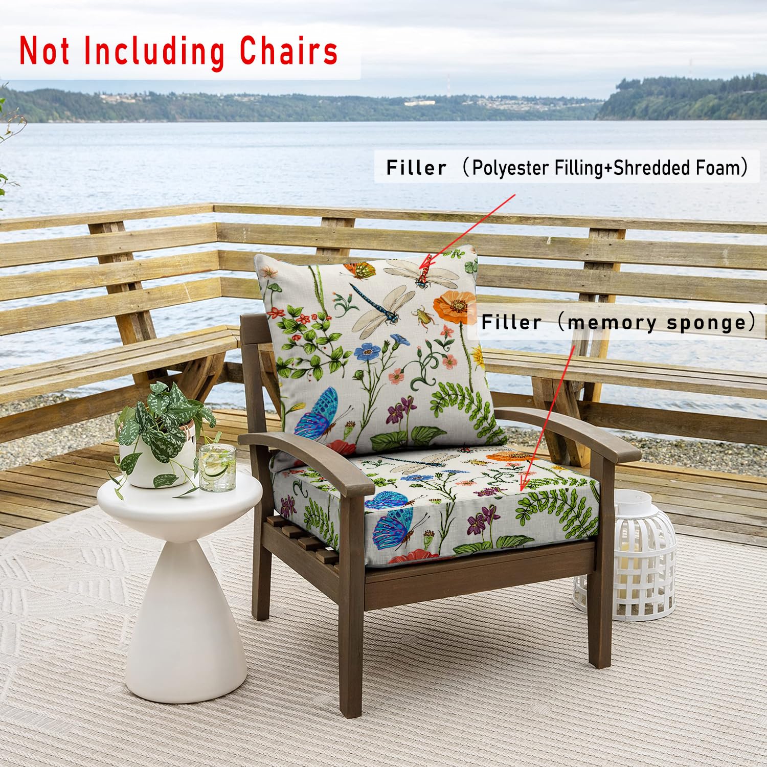 All Smiles matched backrest and seat displaying coordinated look and support