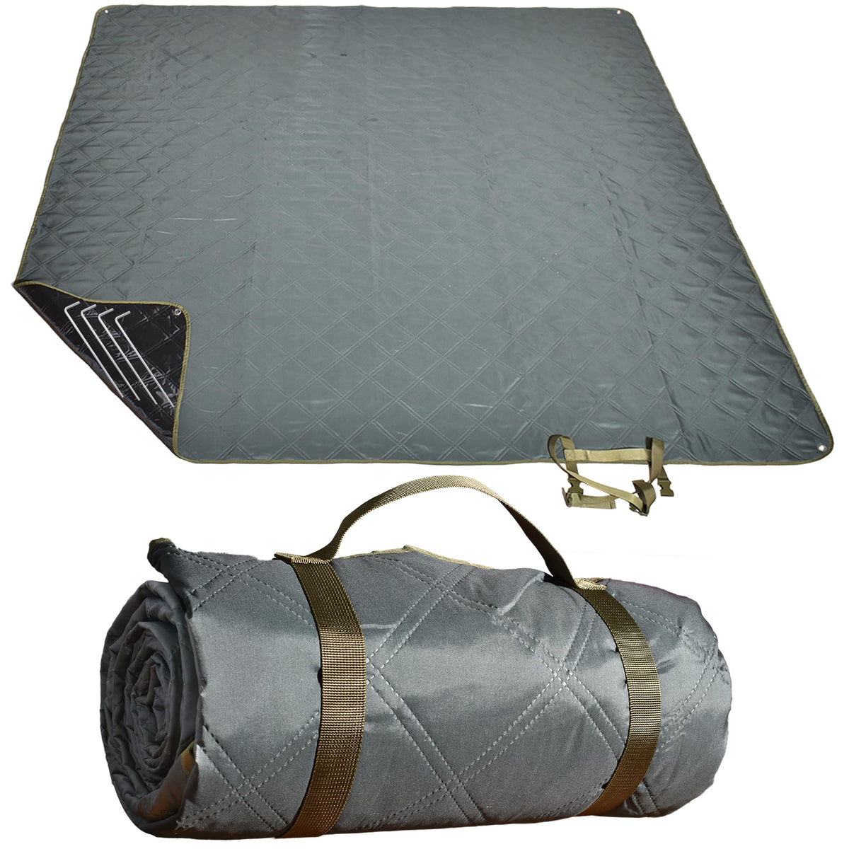 ALLBFENG blanket flat lay showing full 80x80 size and durable edges for group comfort