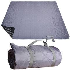 ALLBFENG front view of blanket showing full spread and pattern, easy setup benefit