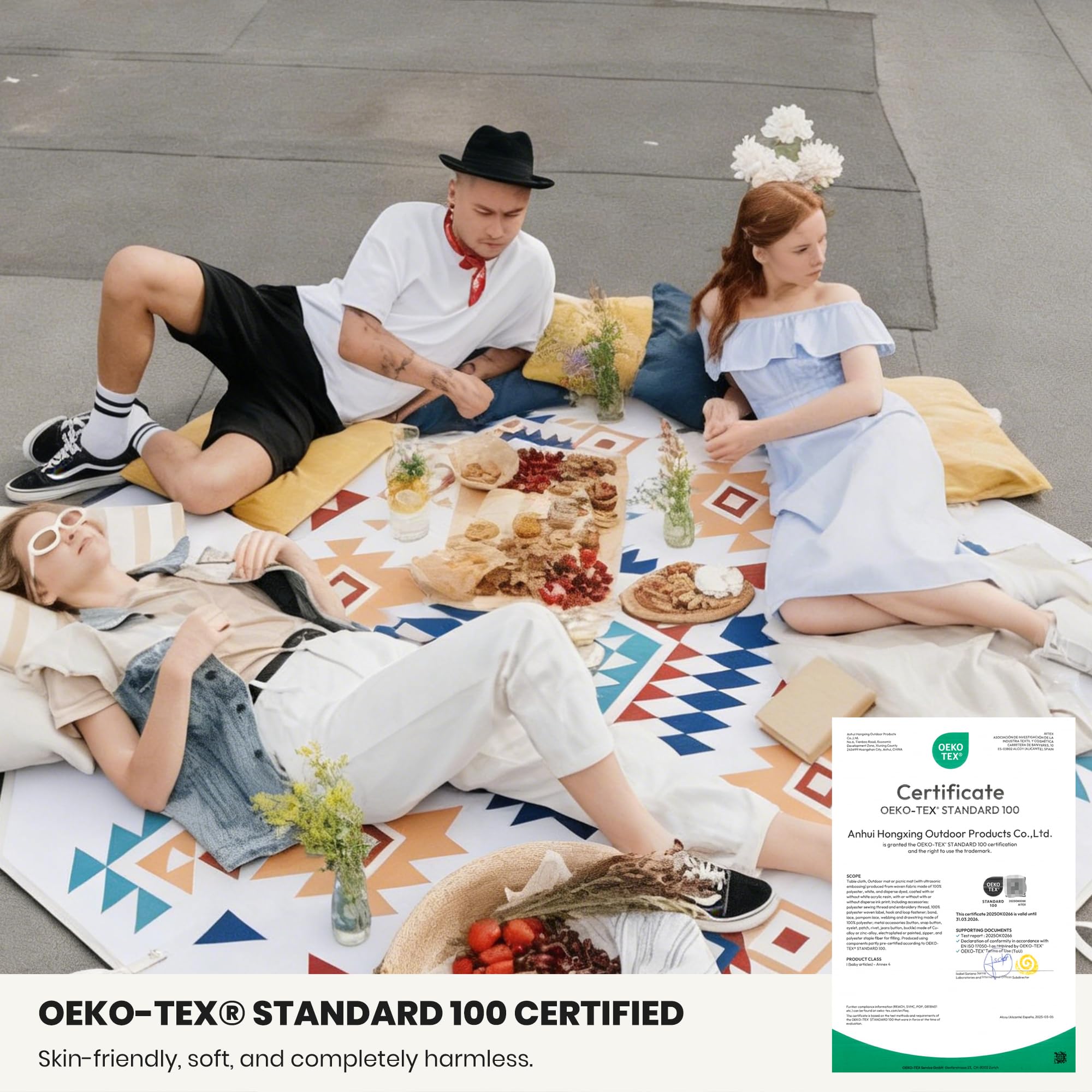 ALLBFENG close-up of top nano coating texture repels spills and dirt