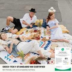 ALLBFENG close-up of top nano coating texture repels spills and dirt