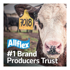 Allflex UTT3S held in hand for scale showing balanced weight and reduced fatigue benefit