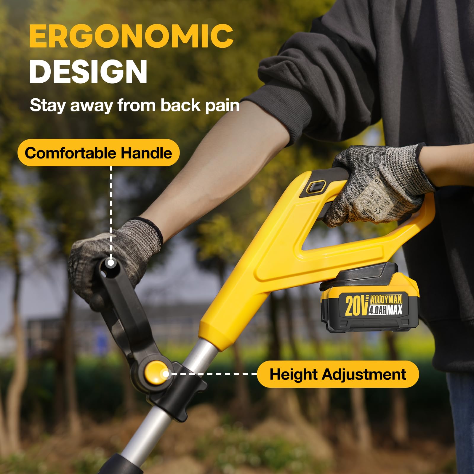 Alloyman removable gear cover exposed for easy cleaning and debris removal
