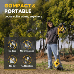 Alloyman side profile highlighting ergonomic adjustable auxiliary handle for comfort