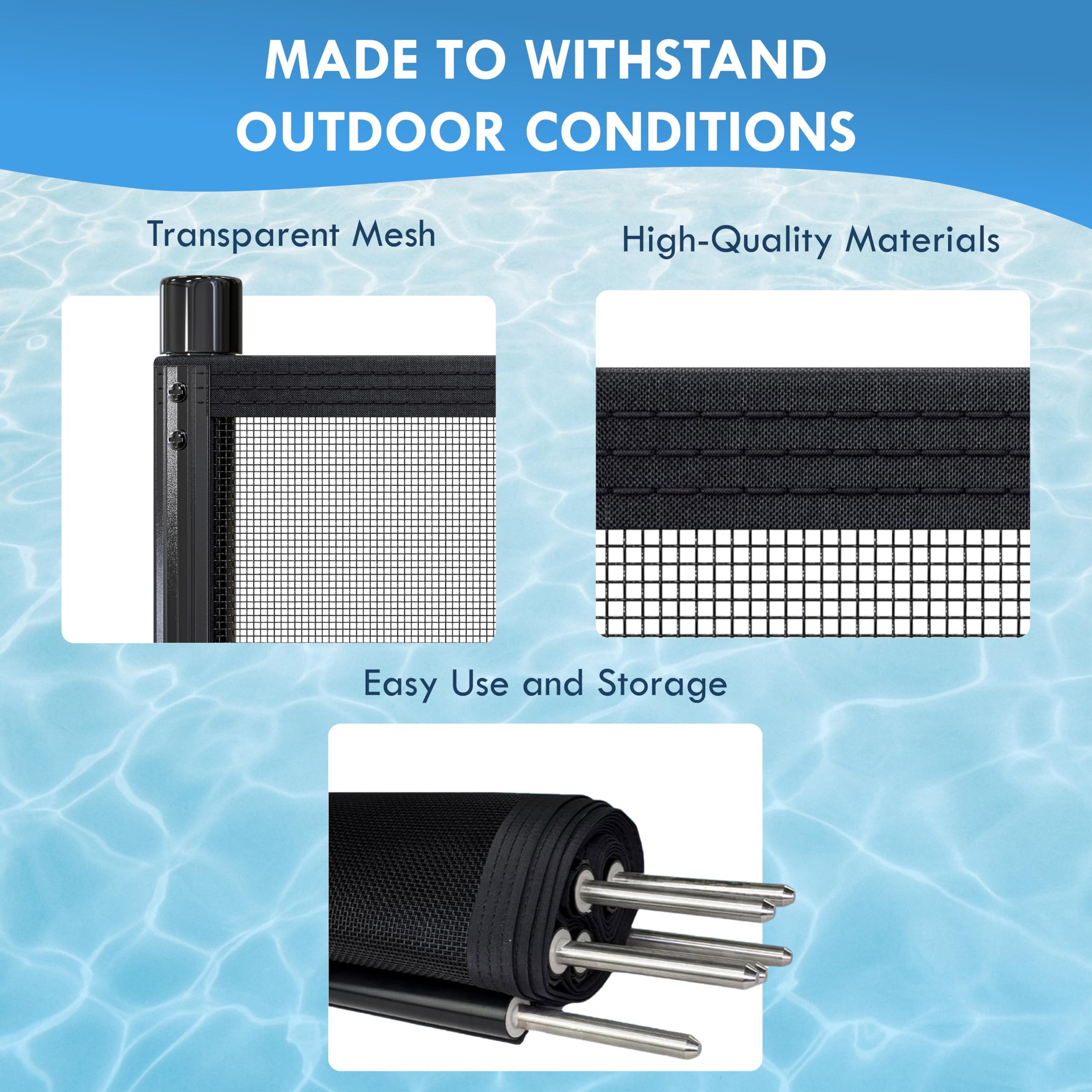 ALLSAFE tan deck sleeve and plug set showing secure surface compatibility benefit