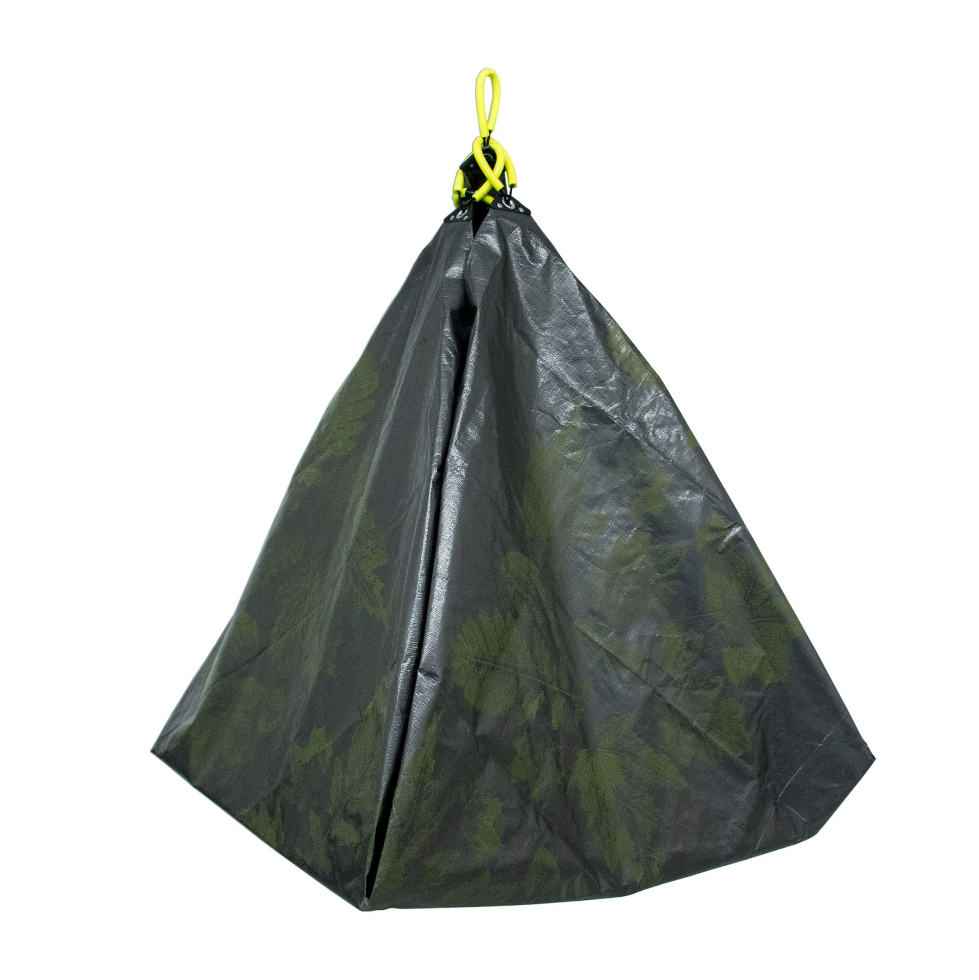 Allsop Clean-Up Canvas front view showing full tarp and benefits