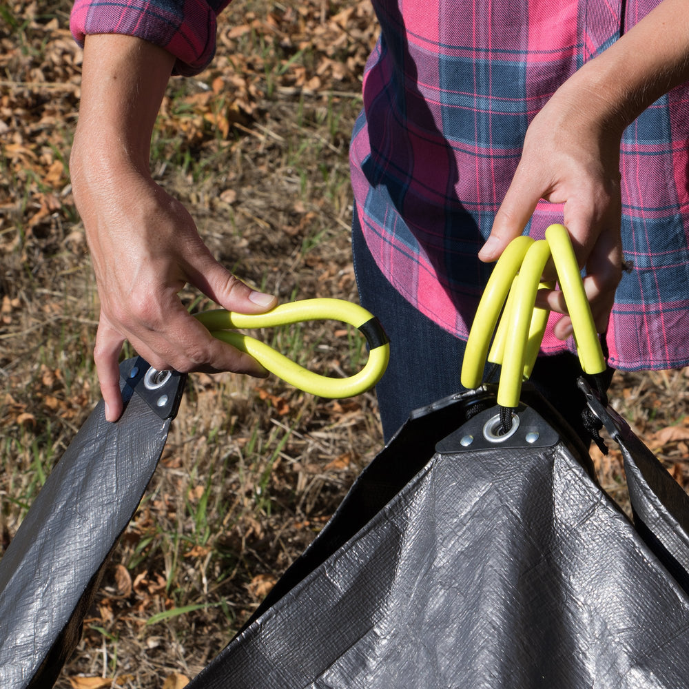 Allsop handles in use with two people carrying for ergonomic benefit