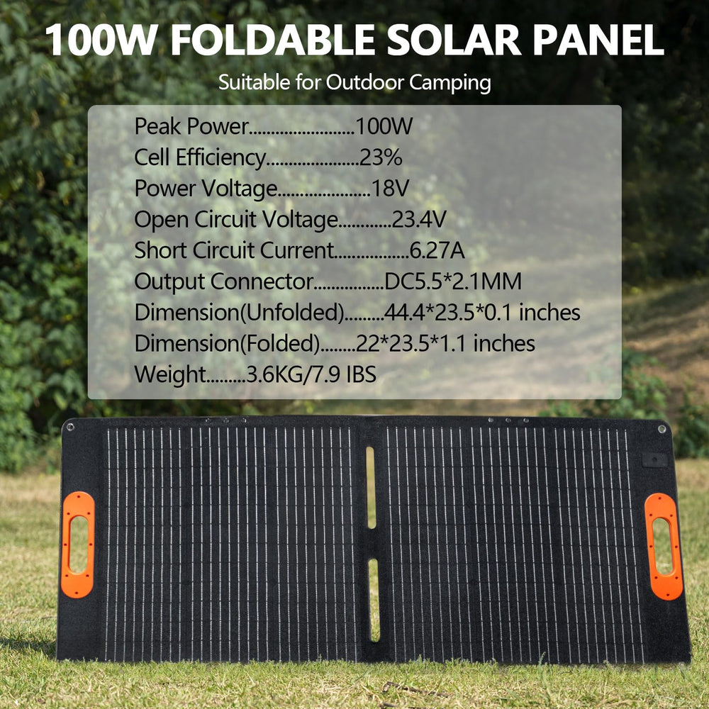 ALLWEI panel with adjustable kickstands set on ground for optimal angle benefit