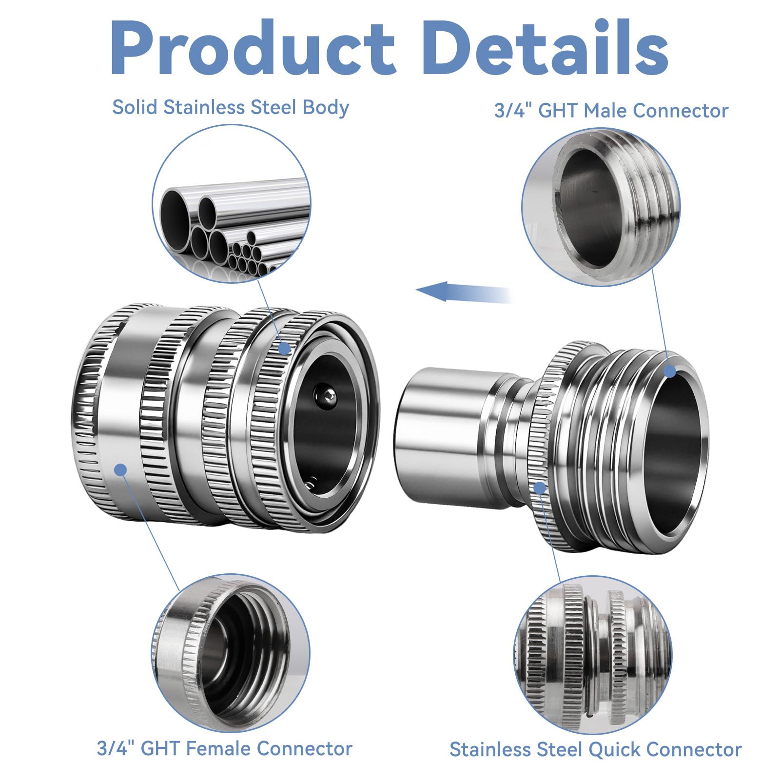 Almighty Tools polished stainless surface detail resisting corrosion and wear