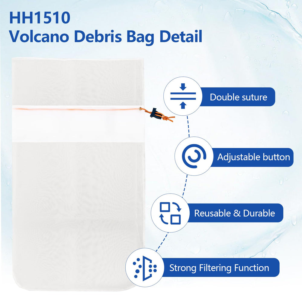 Alocs demonstration of emptying and rinsing bag, simple reusable maintenance