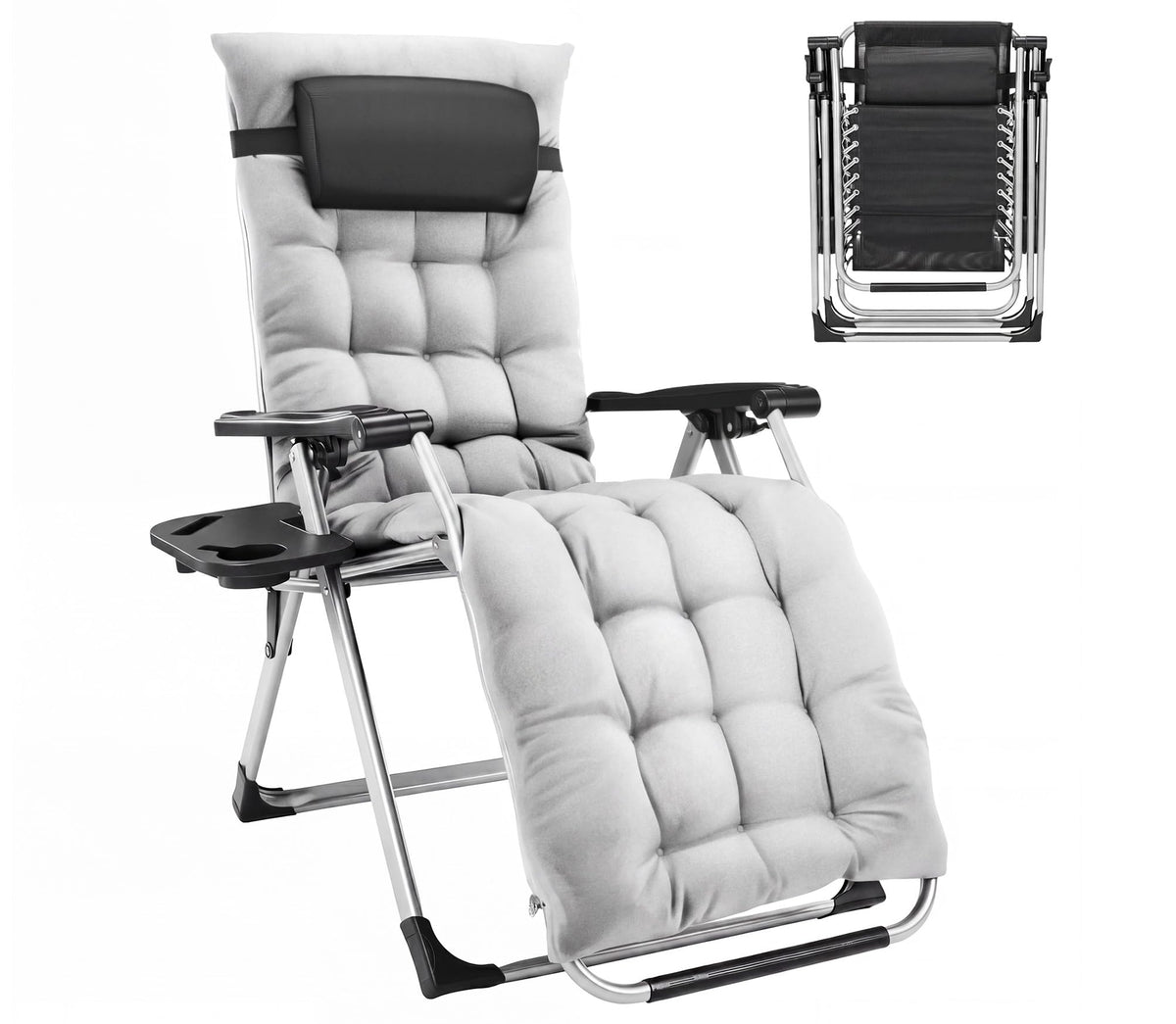 Alpen front view showing full chair and ready-to-use comfort
