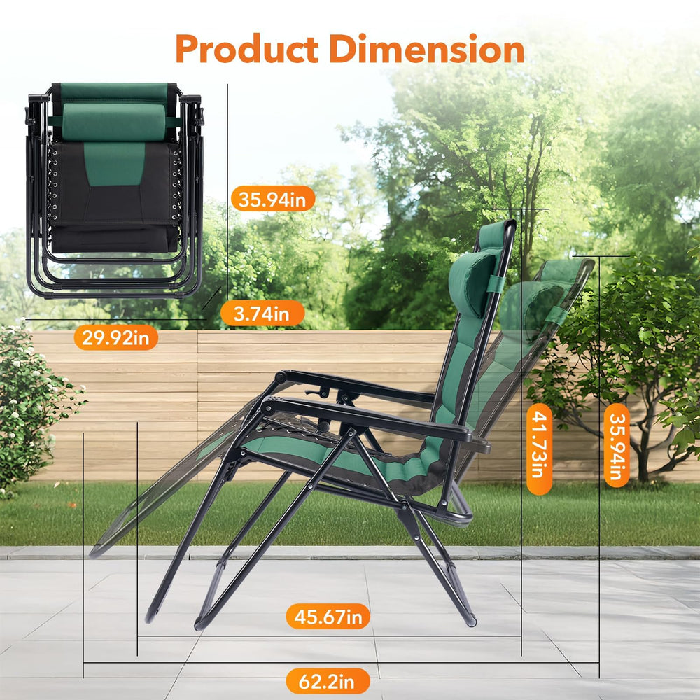 Alpen side profile in zero-gravity position demonstrating ergonomic alignment benefit