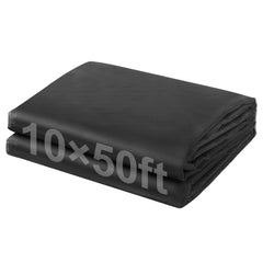 Alphatool front view of rolled 10x50ft garden netting showing size and packaging benefit