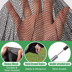 Alphatool fiberglass pole detail displaying sturdy support and weather resistance