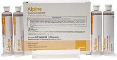 Alpine front view of four gel bait tubes showing compact, targeted control