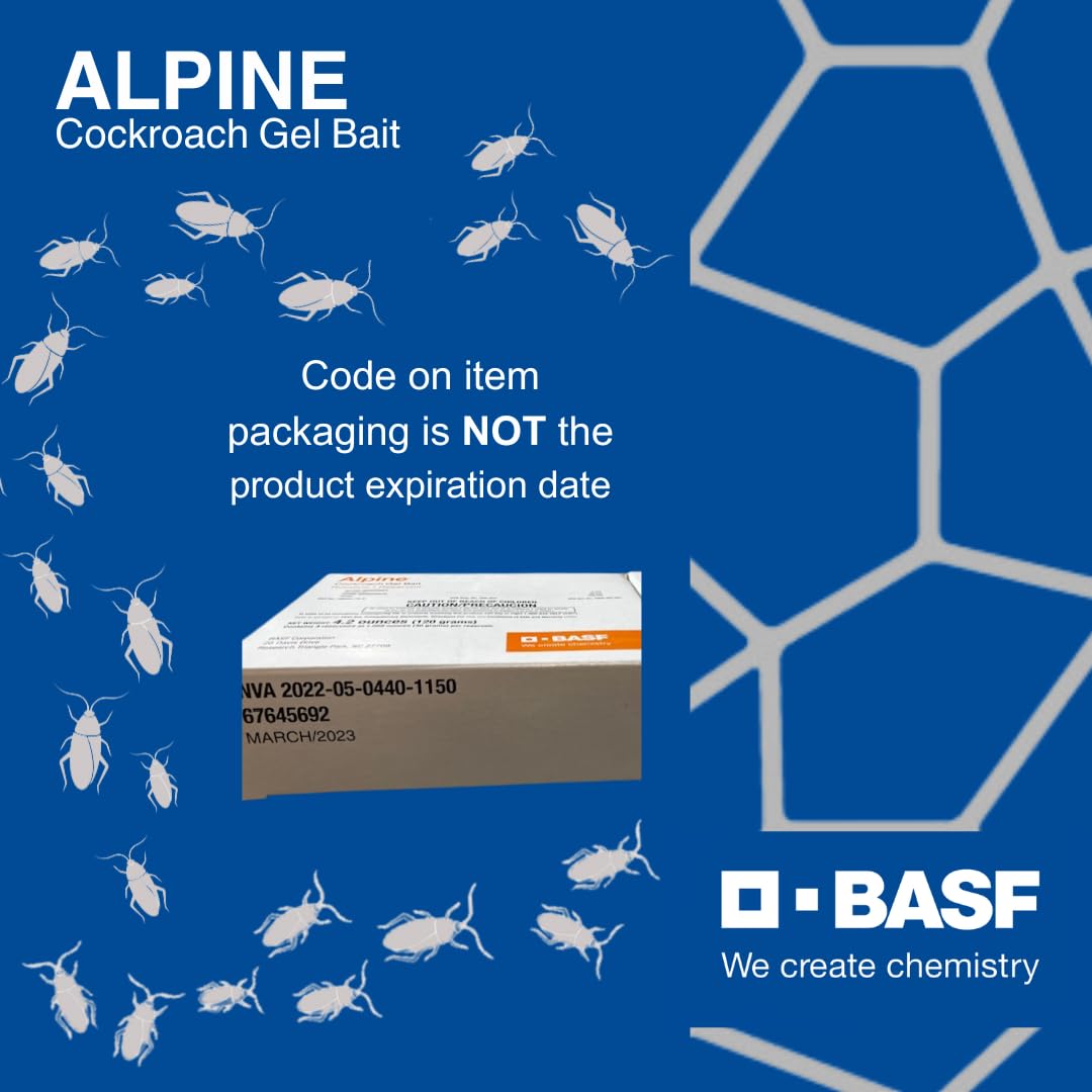 Alpine bait applied along commercial kitchen baseboard illustrating food facility suitability