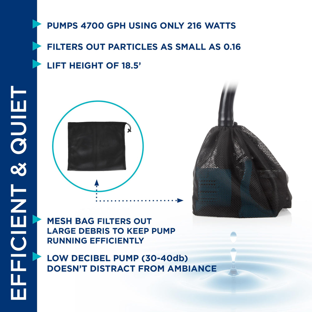 Alpine Corporation PEG4700 hose adapter and five-position nozzle for customizable flow
