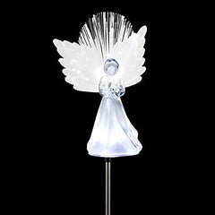 Alpine Corporation angel side profile highlighting slender silhouette and height