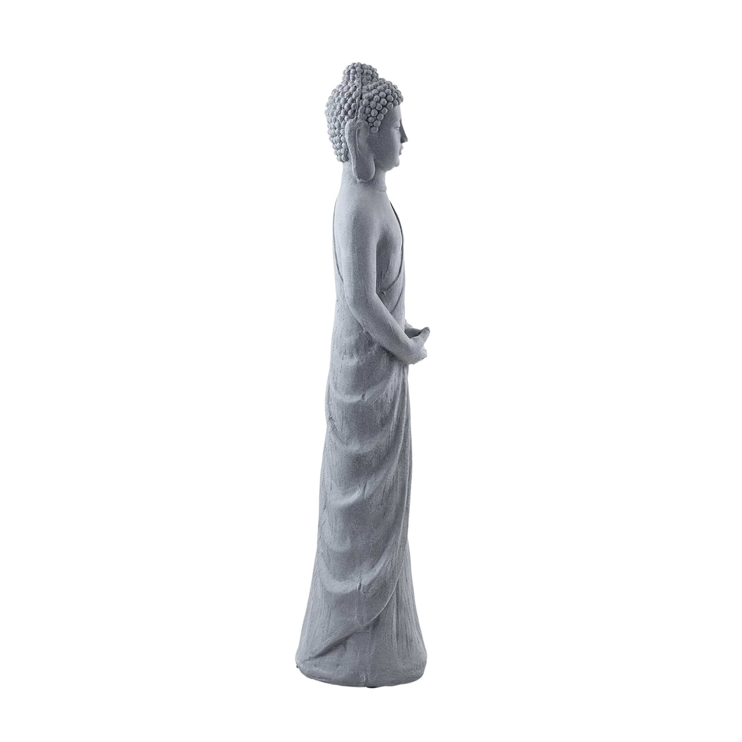 Alpine Corporation Buddha base and robes detail showing stable, lifelike carving