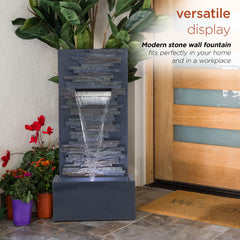 Alpine Corporation close-up of stone texture highlighting realistic finish and durable look