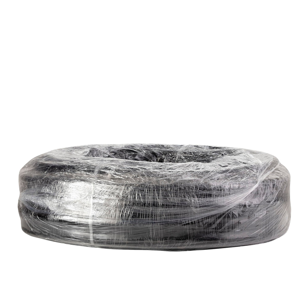 Alpine Corporation packaged coil with label showing product specs and one-year support