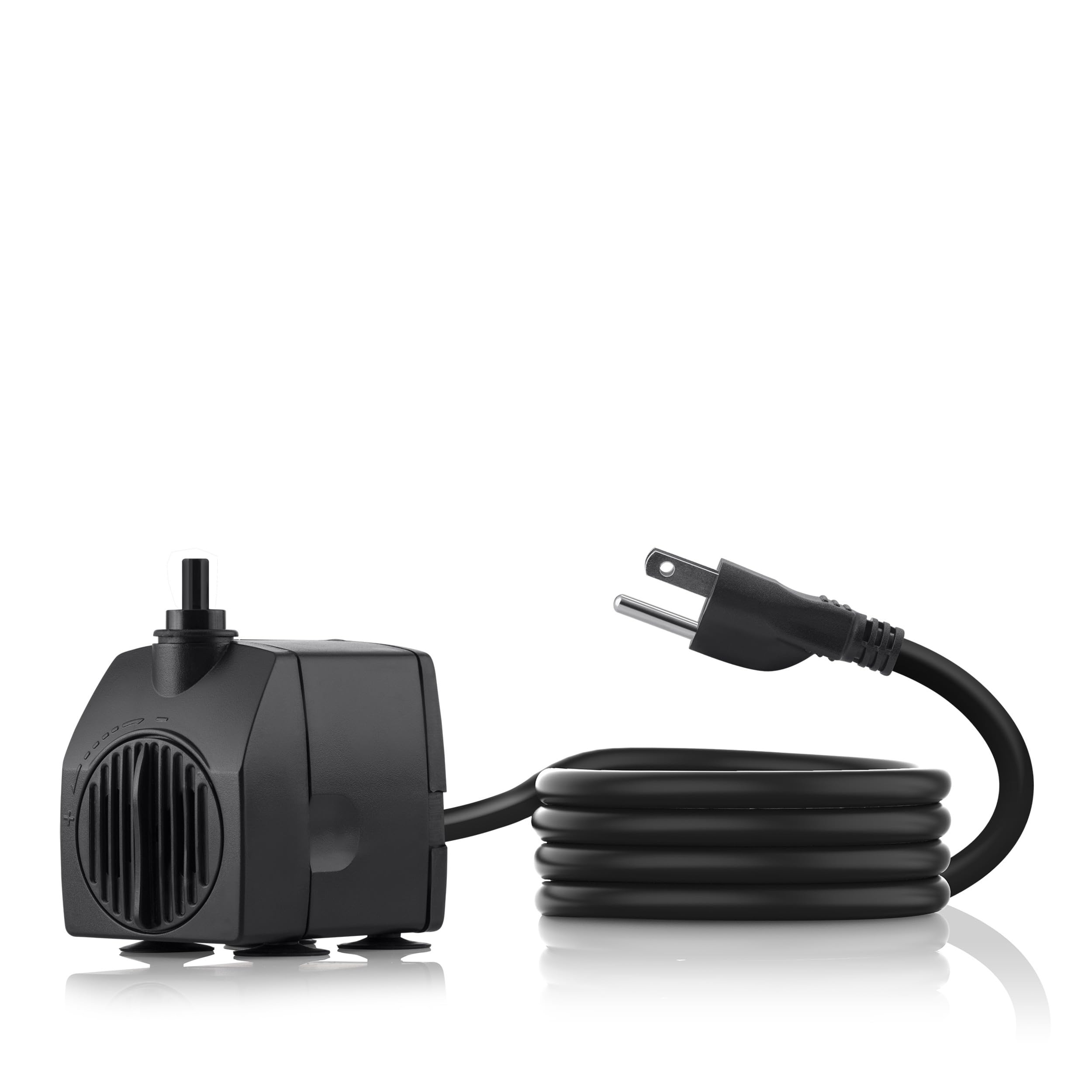 Alpine Corporation pump front view showing compact design and reliable circulation