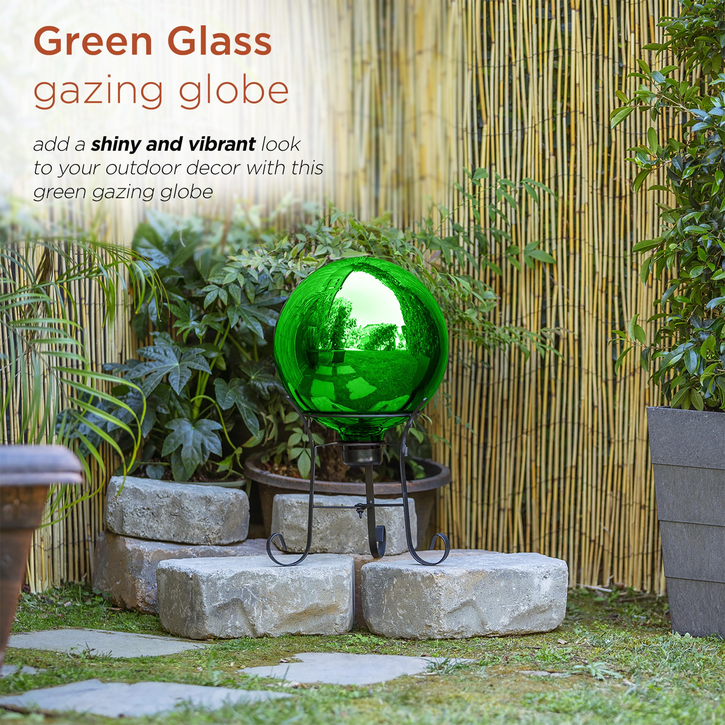 Alpine Corporation close-up of glass texture highlighting durable reflective sheen benefit