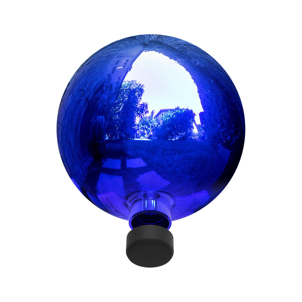 Alpine Corporation globe used as patio table centerpiece enhancing outdoor dining