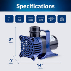 Alpine Corporation close-up of ceramic impeller highlighting corrosion resistance