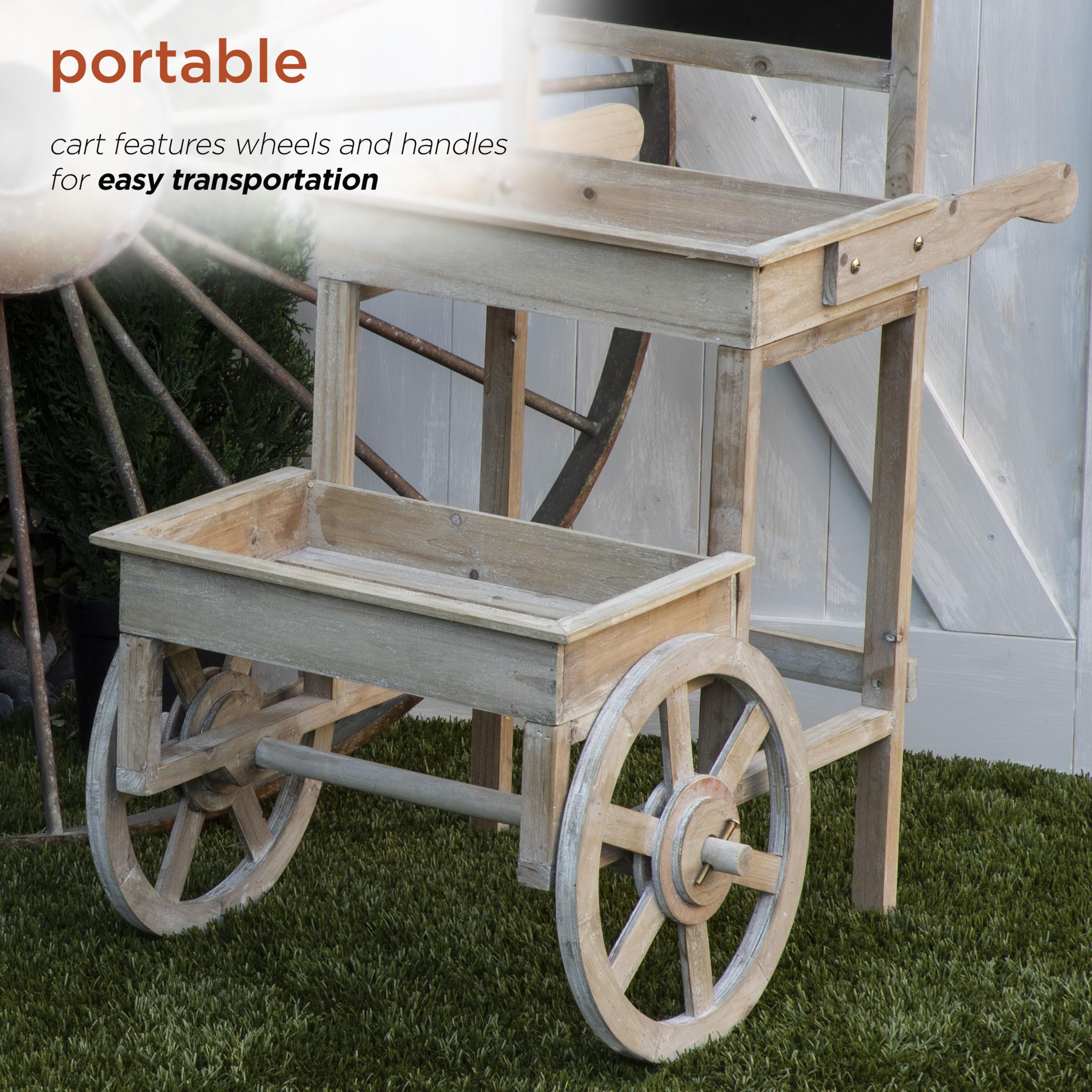 Alpine Corporation caster wheel close-up demonstrating mobility for easy repositioning of cart