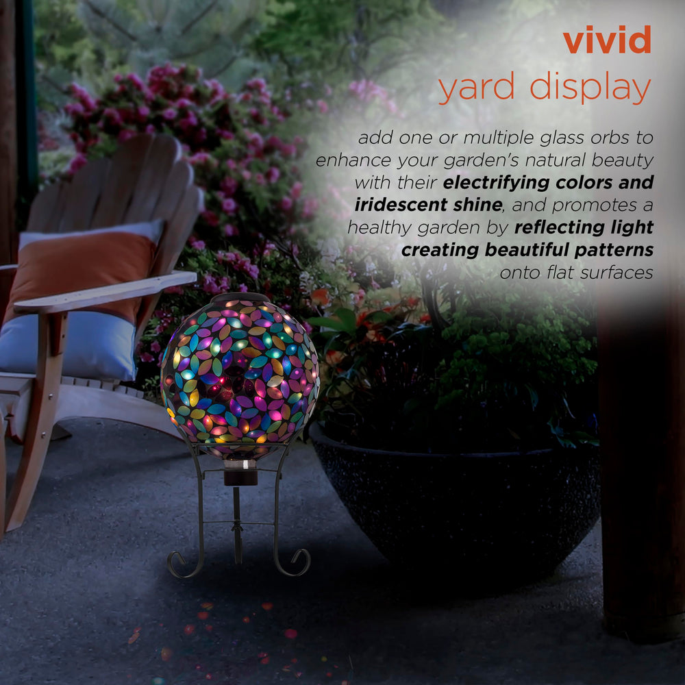 Alpine Corporation placed on patio table enhancing outdoor seating ambiance