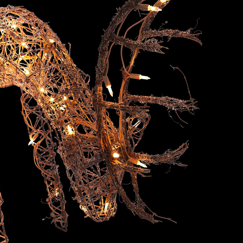 Alpine Corporation iron frame detail showing sturdy construction and lasting support