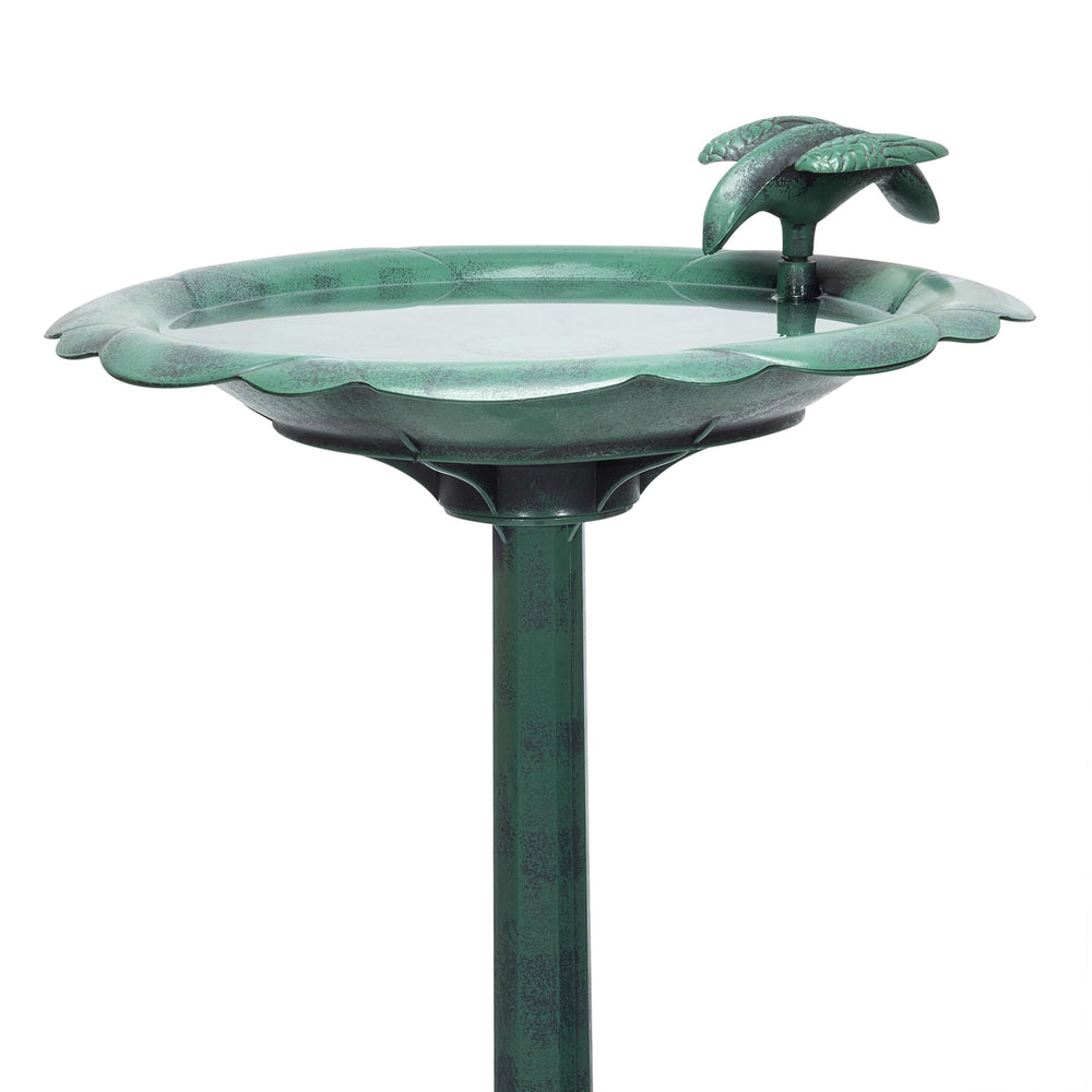 Alpine Corporation scale comparison with garden tools showing size and footprint
