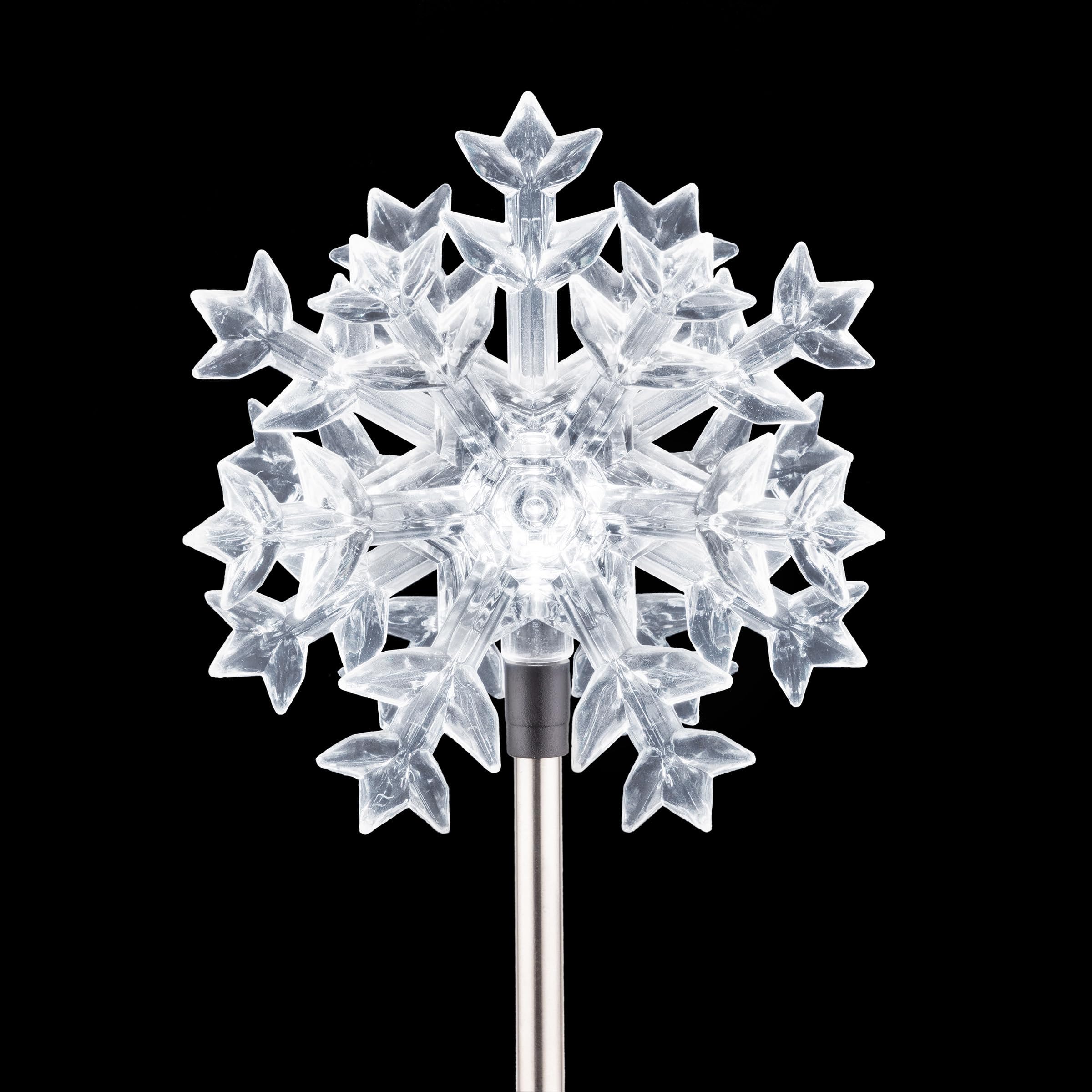Alpine Corporation product box with two stakes and components for quick setup