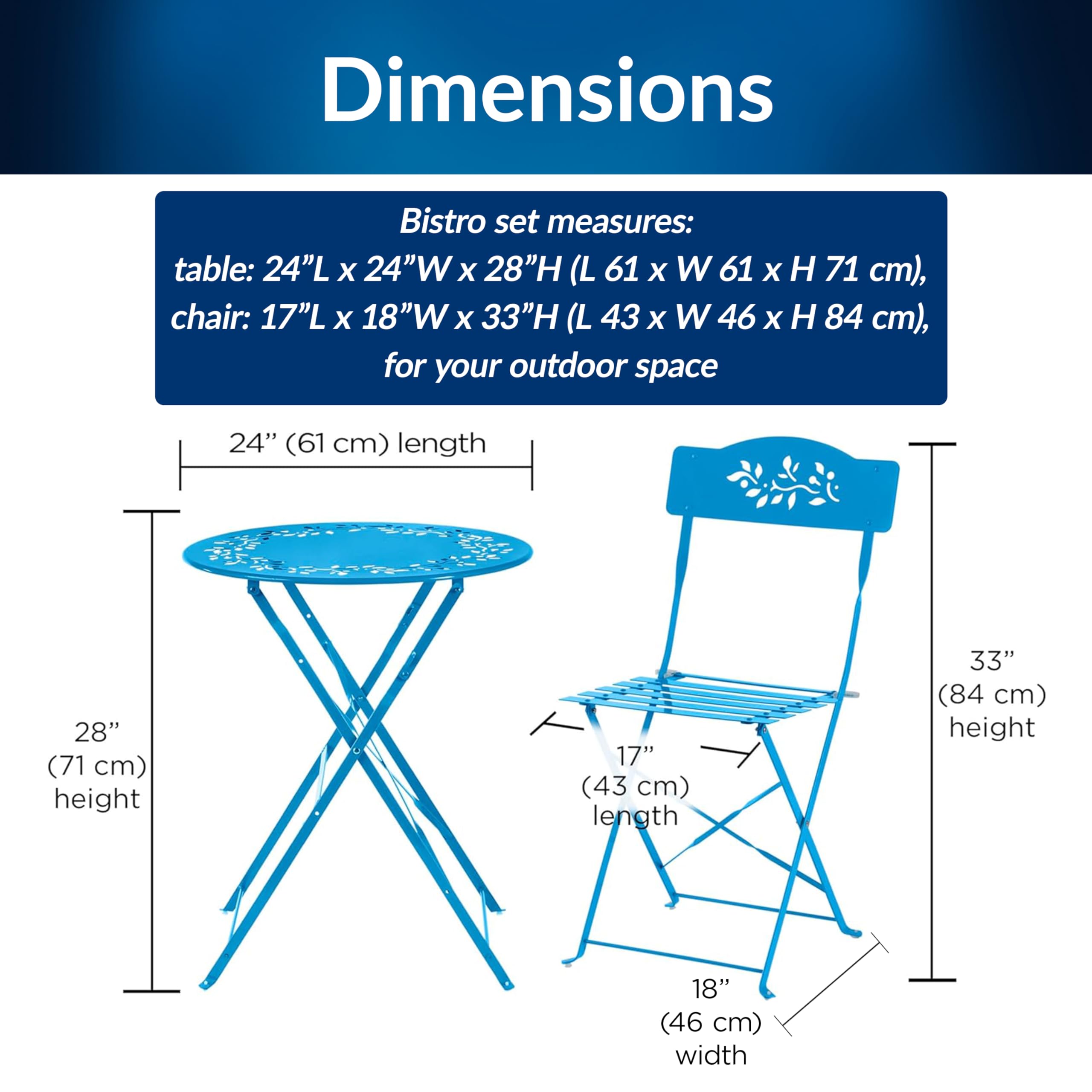 Alpine Corporation table top detail highlighting powder-coated finish and durability
