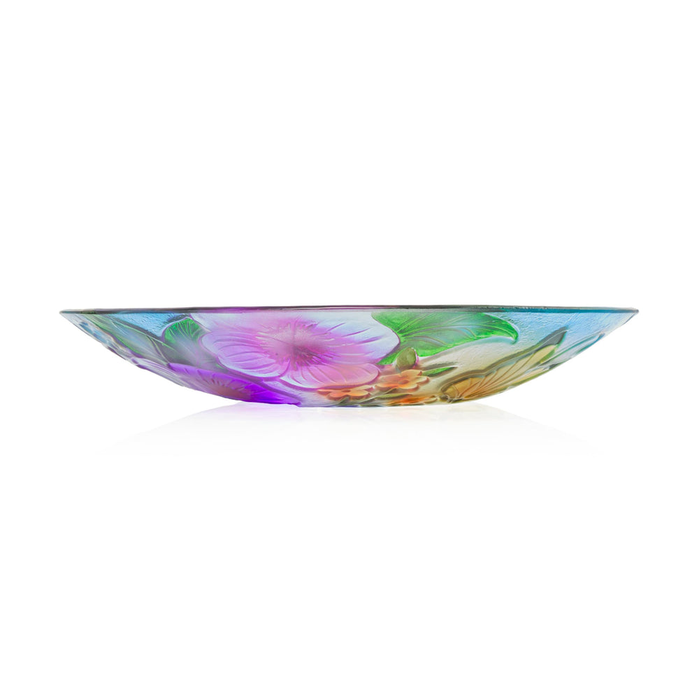 Alpine Corporation birdbath styled on a patio to illustrate decorative outdoor placement and curb appeal