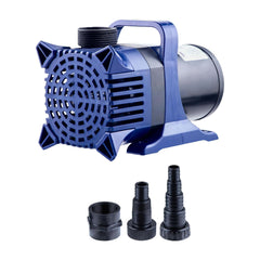 Alpine Corporation Cyclone pump front view showing compact housing and inlet benefits