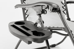 Alpine Mountain Gear headrest and bungee suspension close-up for added neck comfort