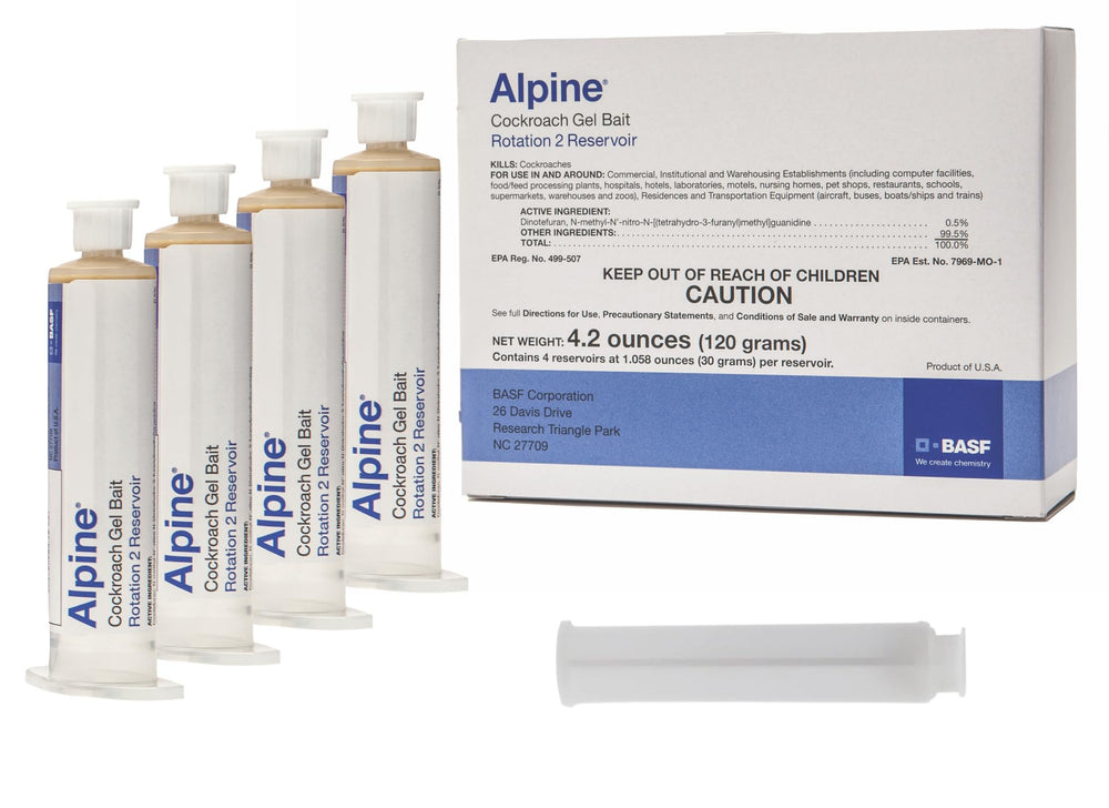 Alpine Rotation 2 front packaging showing four 30 g tubes and professional bait benefit