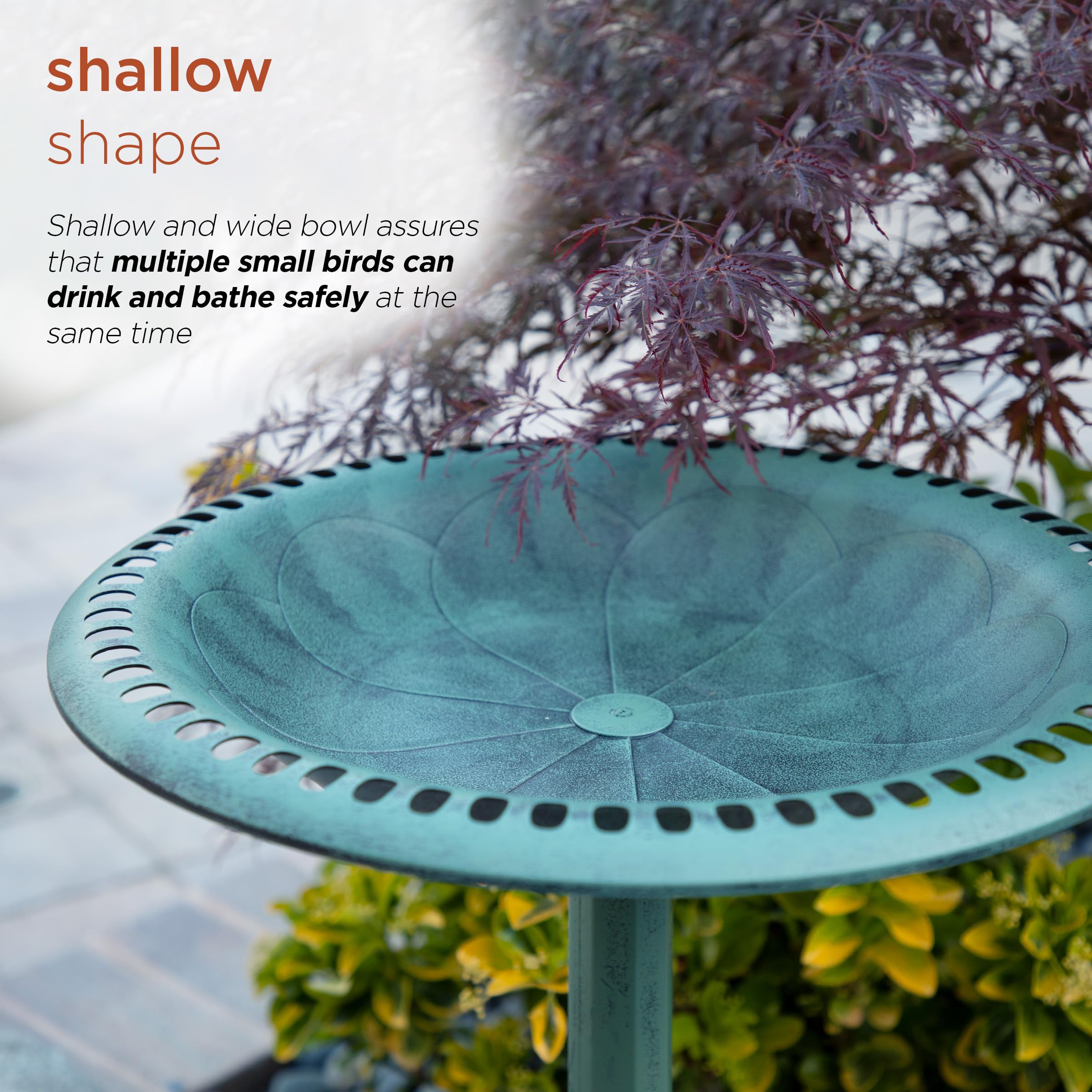 Alpine Corporation base stability view illustrating steady, tip-resistant support